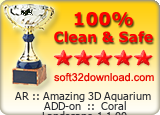 AR :: Amazing 3D Aquarium ADD-on  ::  Coral Landscape-1 1.00 Clean & Safe award